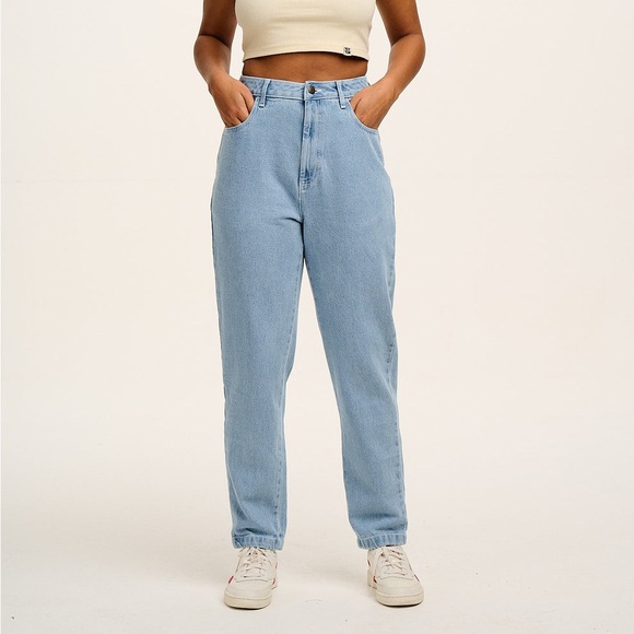 Lucy & Yak Denim - Lucy and Yak Organic Cotton Dana Mom Jeans 28